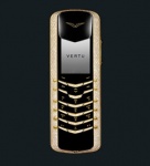 Vertu Signature Diamonds Жёлтое золото, бриллианты, бриллиантовые кнопки 